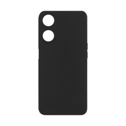 Capa de Silicone para Oppo A58 5g/A78 5g Preto Capa de Silicone para Oppo A58 5g/A78 5g Preto